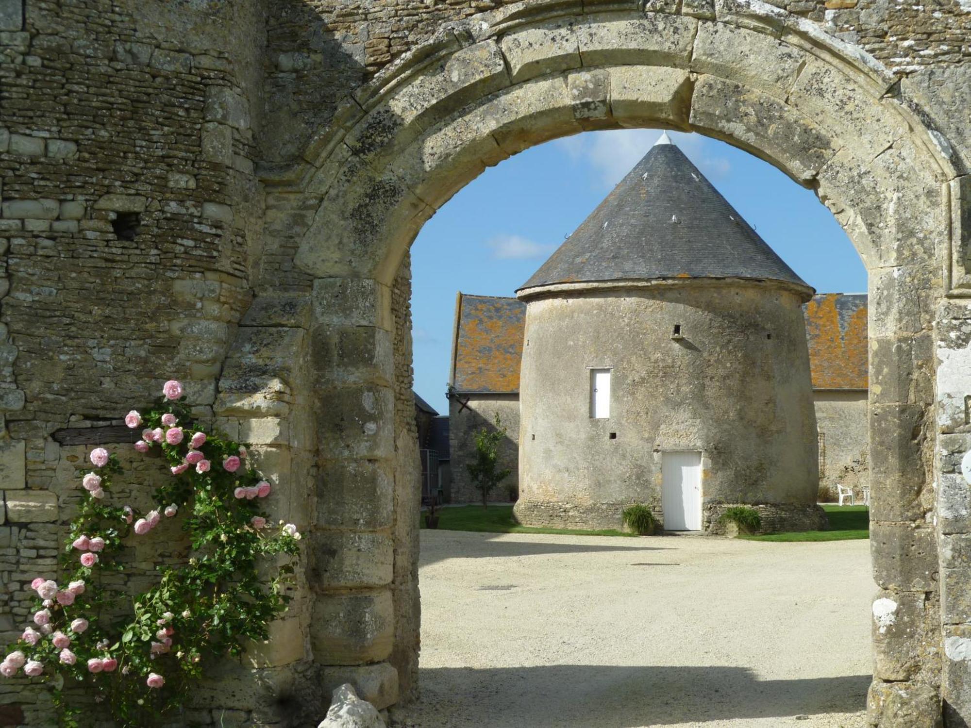 Manoir De L'Hermerel Géfosse-Fontenay Exterior foto